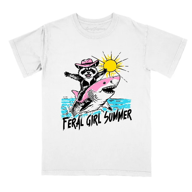 Feral Girl Summer Comfort Colors Tee