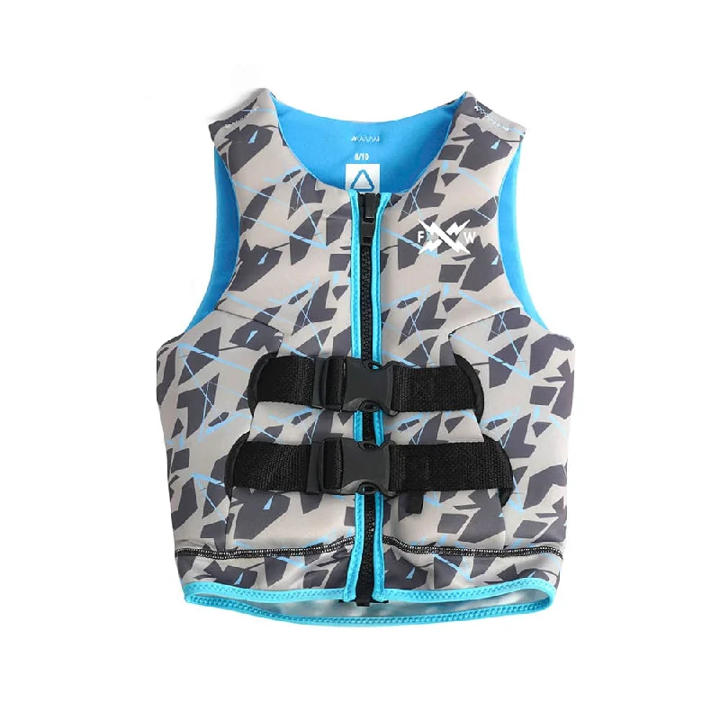 2024 Follow Pop Youth Vest - Grey/Powder Blue