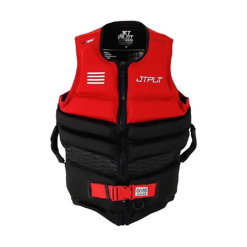 2025 Jetpilot Vault Hyperflex Mens Eco Vest - Red L50/Black