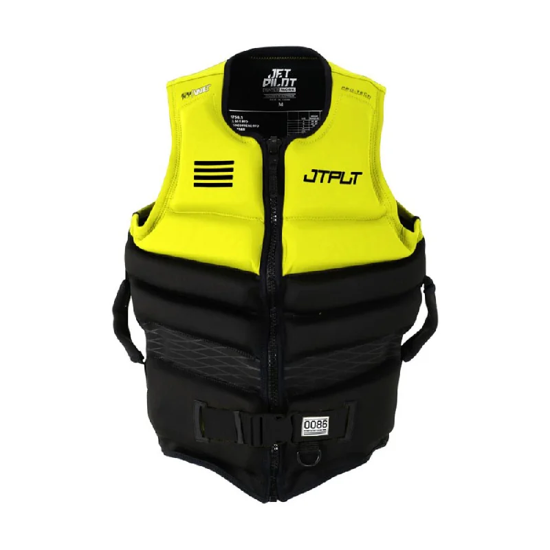 2025 Jetpilot Vault Hyperflex Mens Eco Vest - Yellow L50