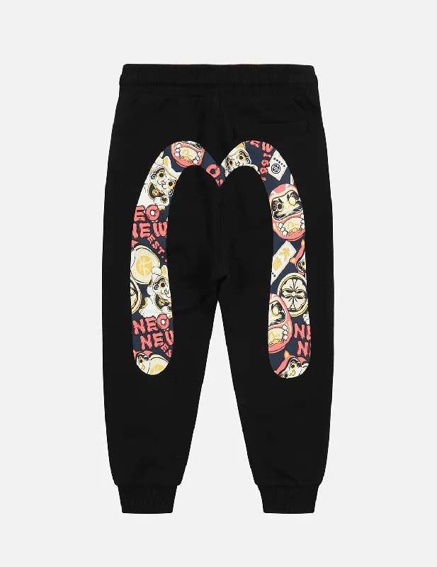 Daruma Buddies Daicock Print Sweatpants