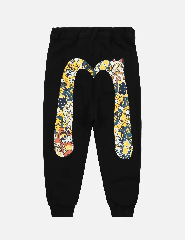 Daruma Buddies Daicock Print   Sweatpants