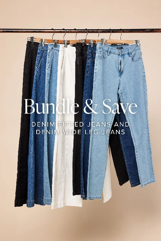 The Wide Leg & Fitted Jean Bundle