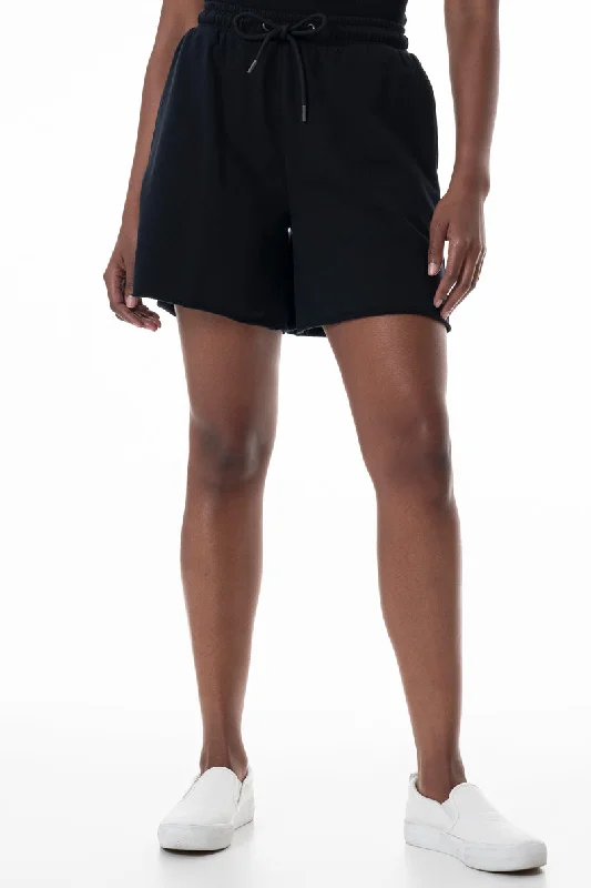 Fleece Shorts _ 145593 _ Black