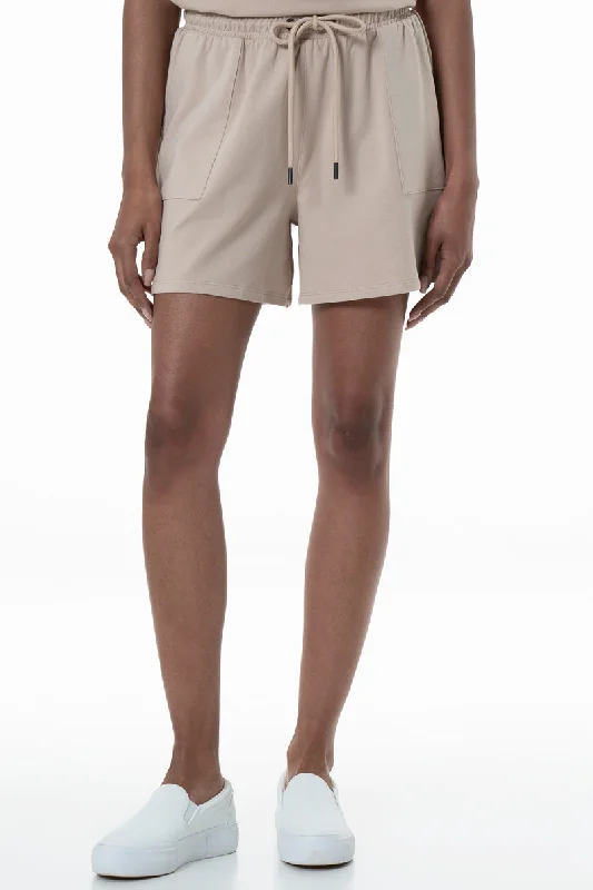 Fleece Shorts _ 153699 _ Stone