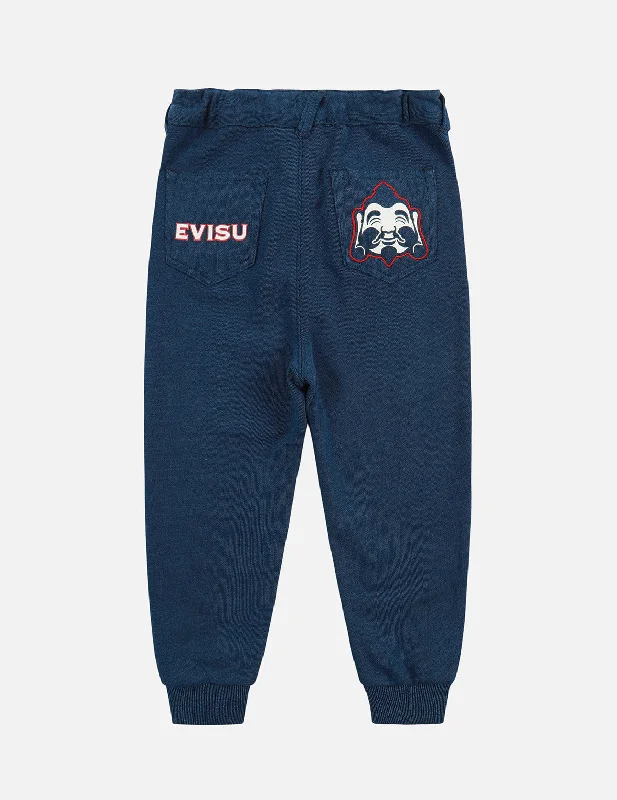 Godhead and Logo Print Sweatpants