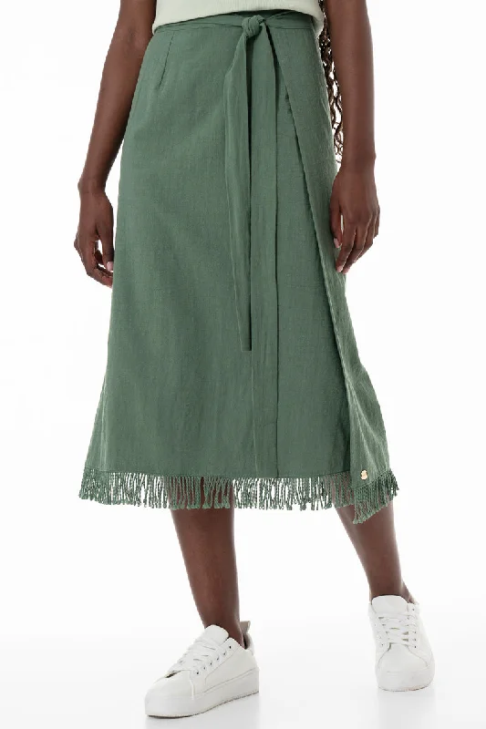 Wrap Skirt _ 153854 _ Green