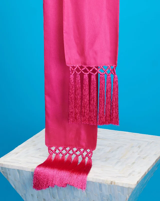 Cosima Sash Belt in Fuchsia Hot Pink