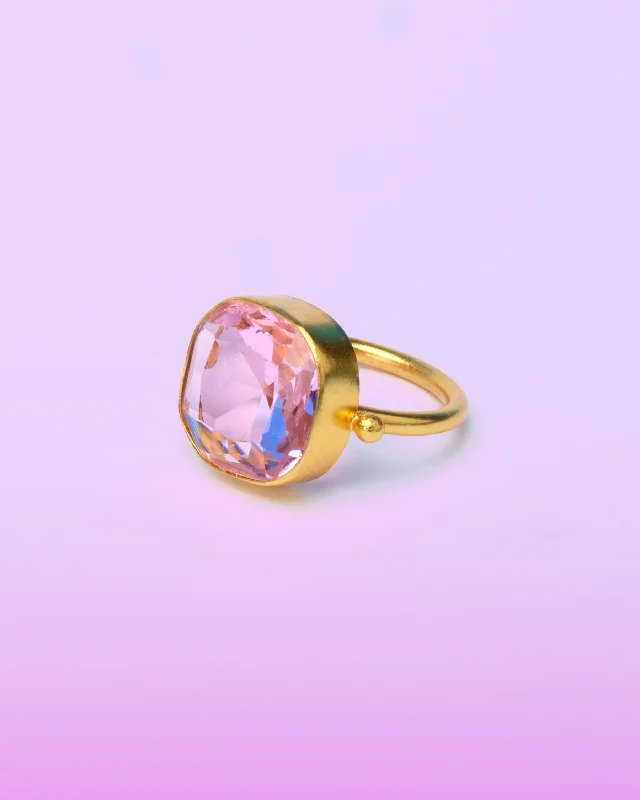 Darby Ring in Crystal Rose