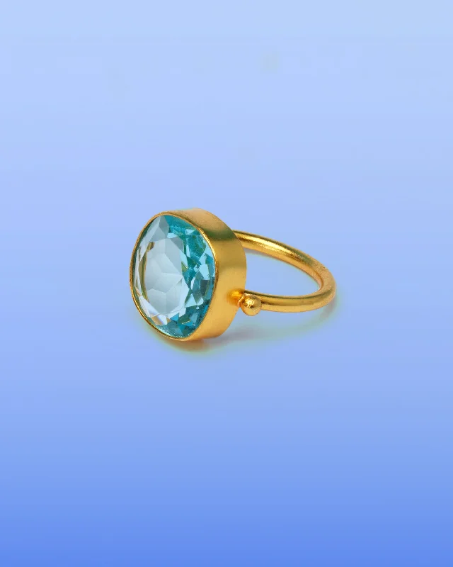 Darby Ring in Crystal Turquoise