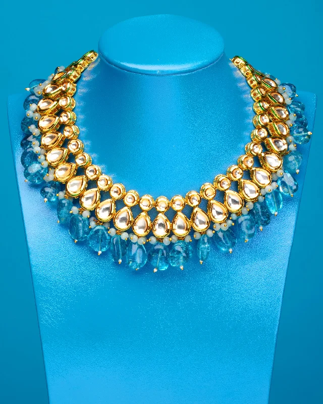 Sharawar Sapphire Blue Necklace