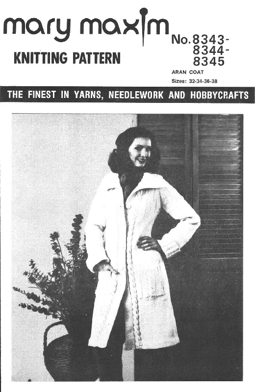 Aran Coat Pattern