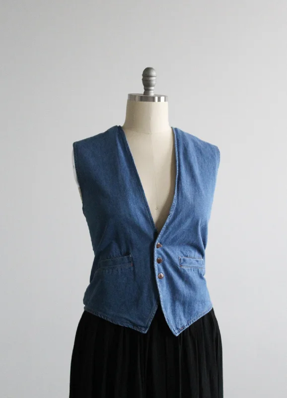 denim vest