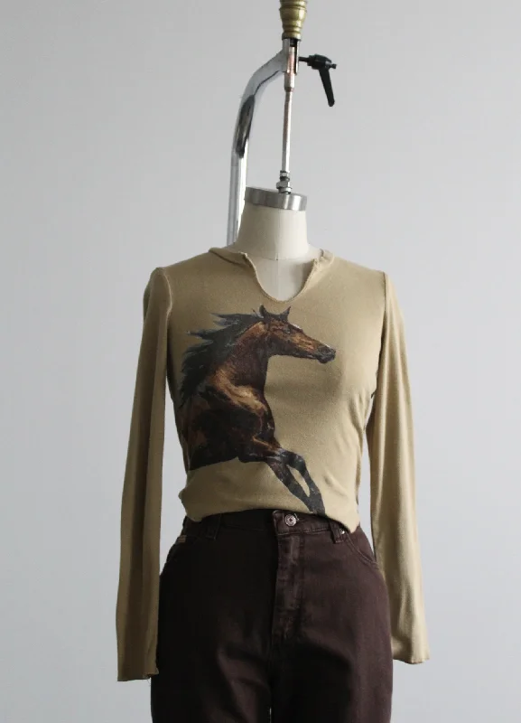 equestrian tee