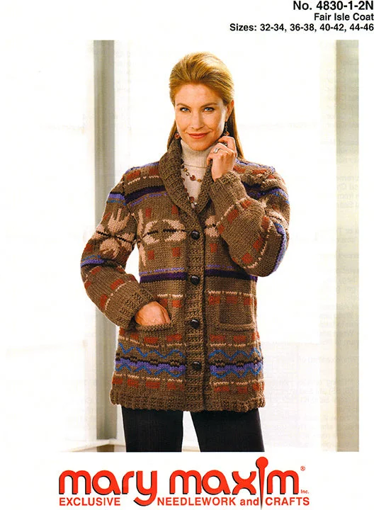 Fair Isle Coat Pattern