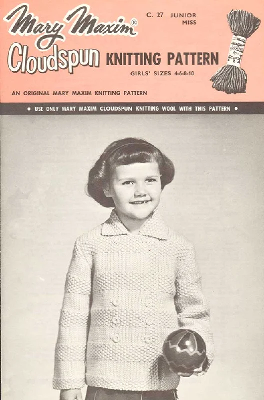 Junior Miss Coat Pattern