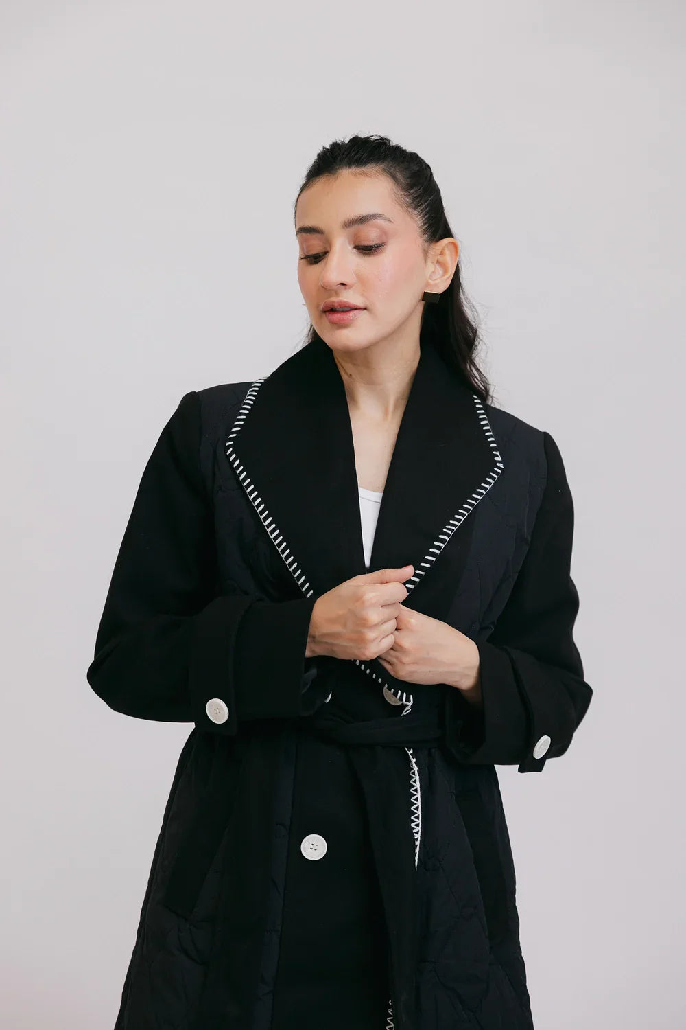 Full Sleeves Long Coat